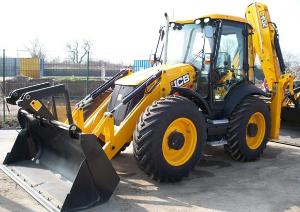 Экскаватор-погрузчик в Москве 5) Экскаватор-погрузчик JCB 4 CX.jpg