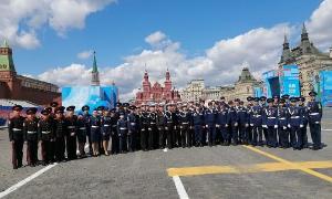 Кадеты Башкирии  посетили генеральную репетицию Парада Победы в Москве  репетиция парада.jfif