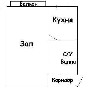 Продаётся однокомнатная квартира Черниковской 42 Черниковская 42.JPG